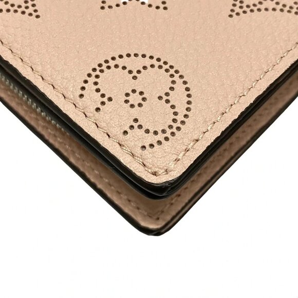 Auth LOUIS VUITTON Portefeuille Clare M80629 Magnolia Mahina - RFID : confirmed - Picture 7 of 11